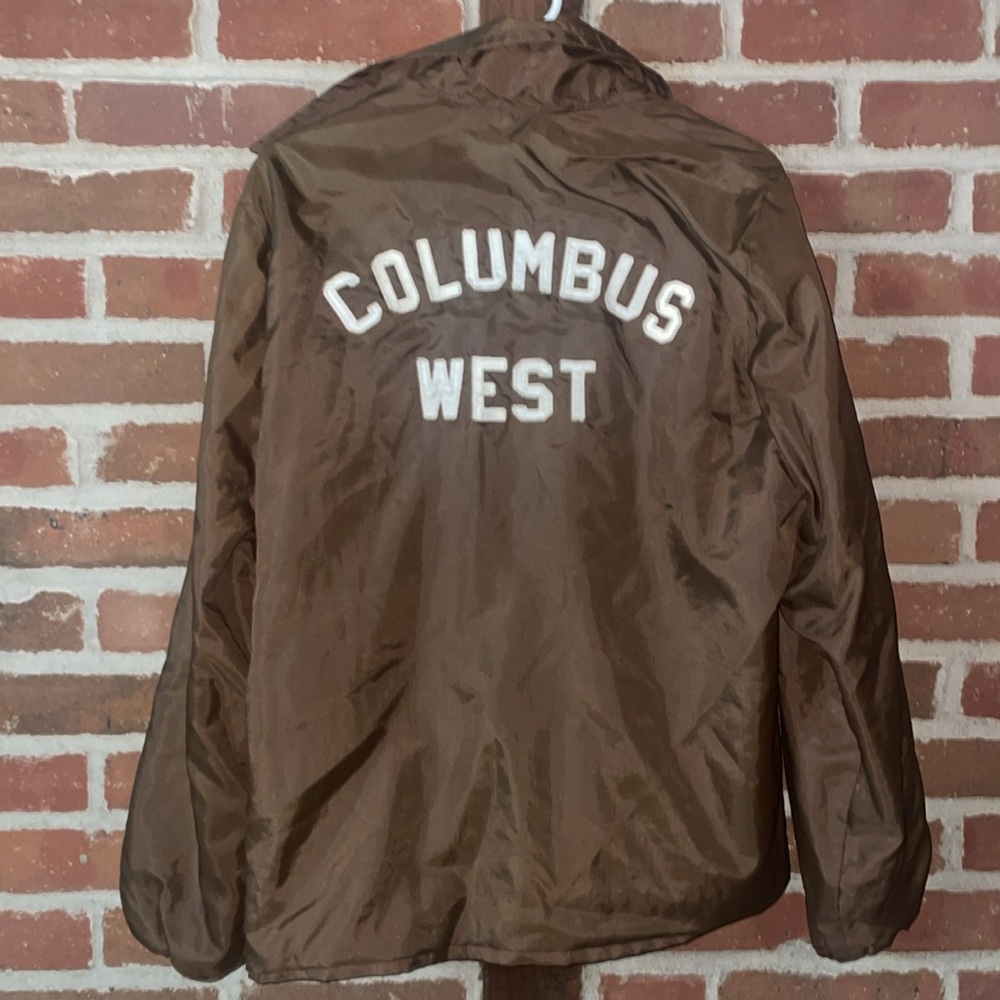 Vintage Columbus West Marching Band jacket 1977
